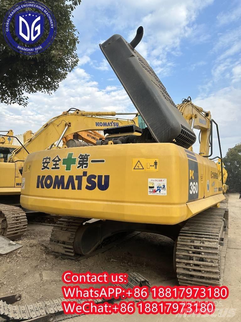 Komatsu PC 360-7 حفارات زحافة
