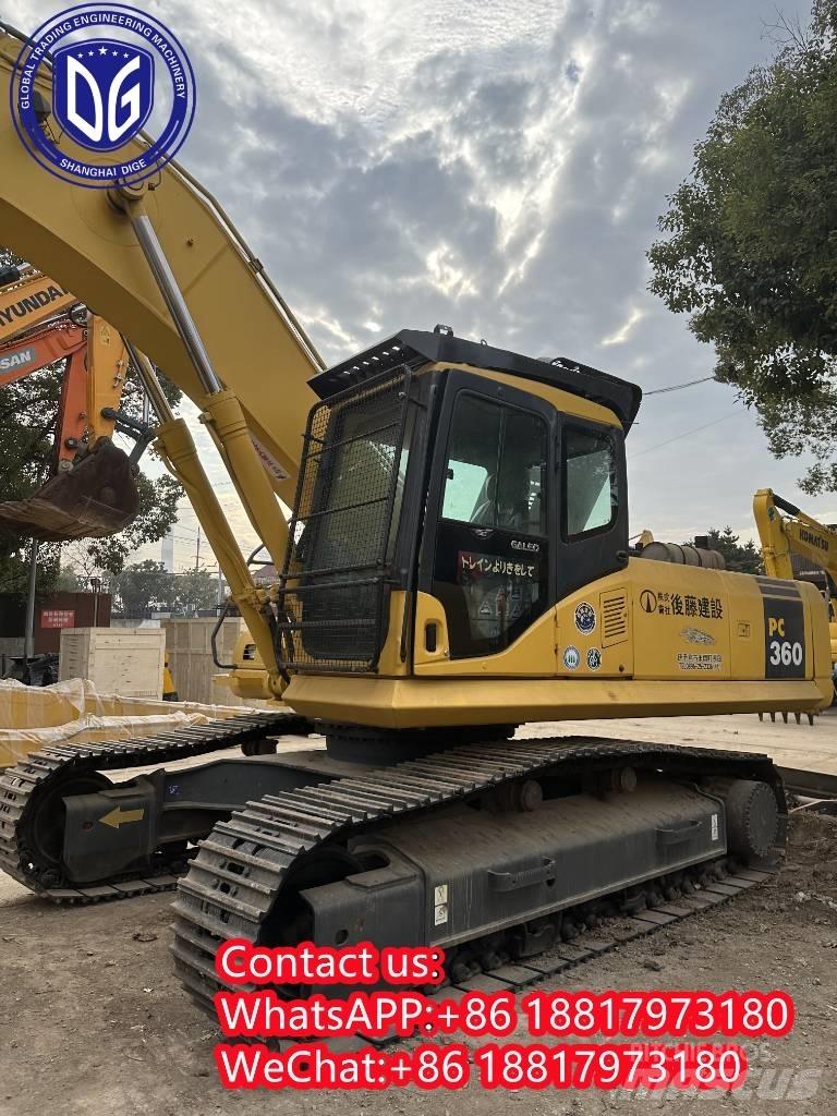 Komatsu PC 360-7 حفارات زحافة