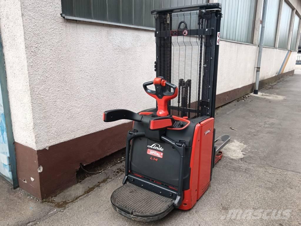 Linde L14AP معدات التكديس الجوالة