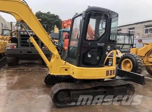Komatsu PC 55 MR حفارات صغيرة أقل من 7 طن (حفارات صغيرة)