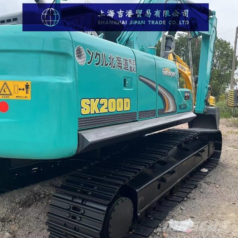 Kobelco Sk 200 حفارات زحافة