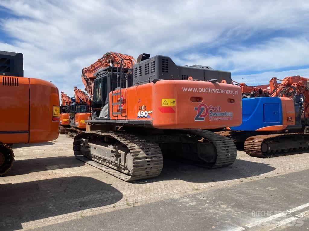 Hitachi ZX490LCH-6 حفارات زحافة