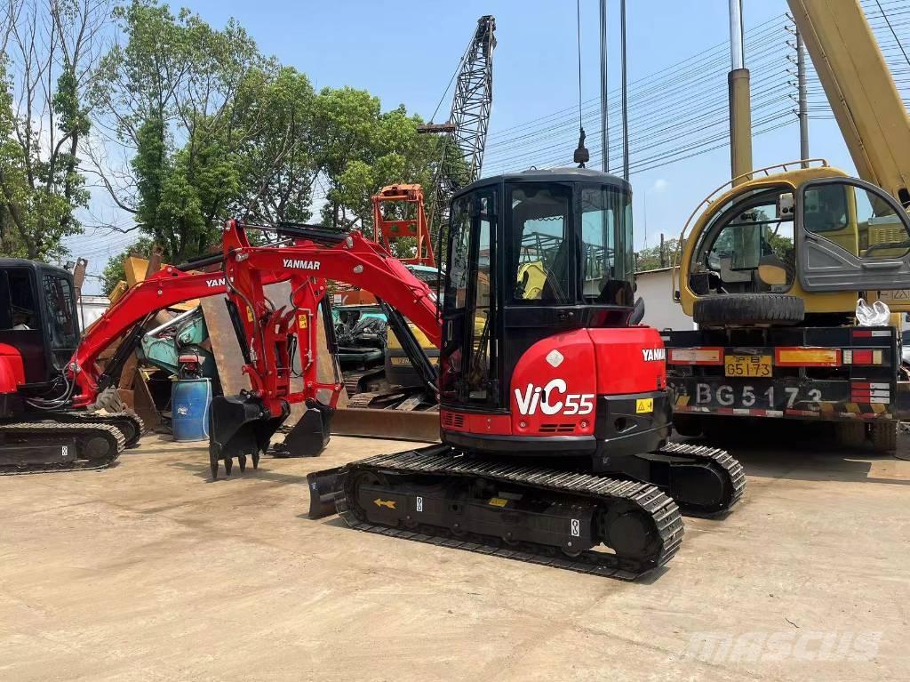 Yanmar Vio 55 حفارات صغيرة أقل من 7 طن (حفارات صغيرة)