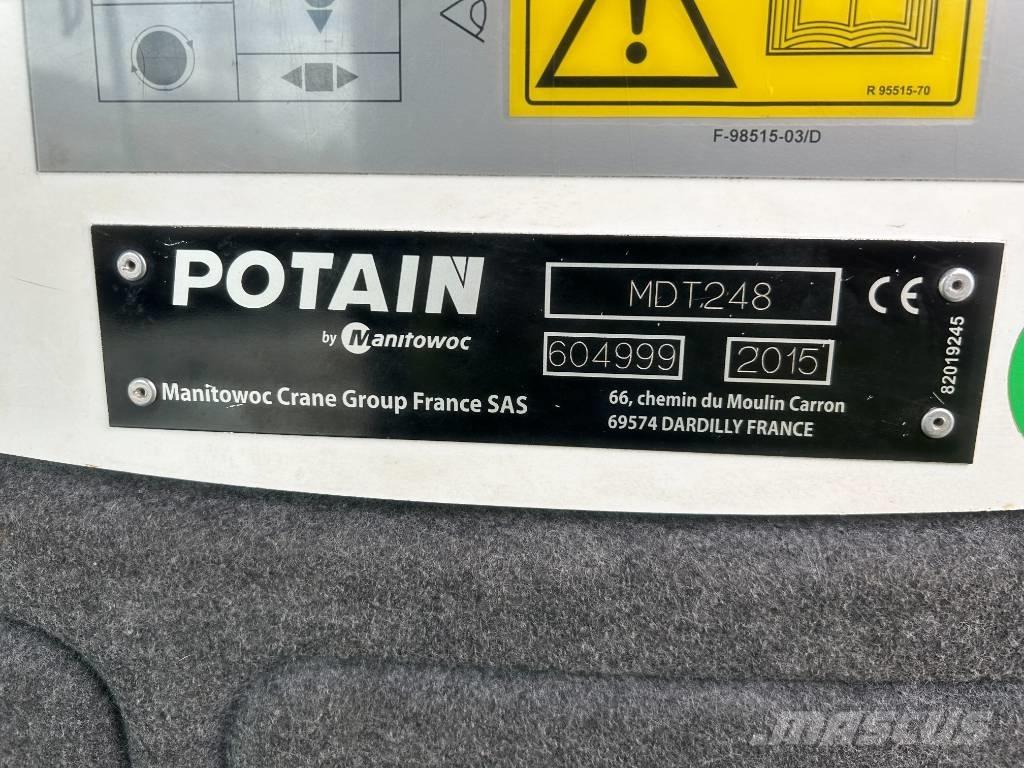 Potain MDT248-J10 رافعات برجية