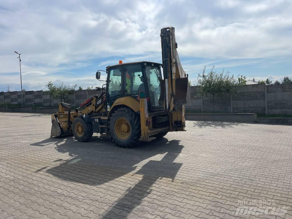CAT 432 لوادر ذات جرافات عكسية