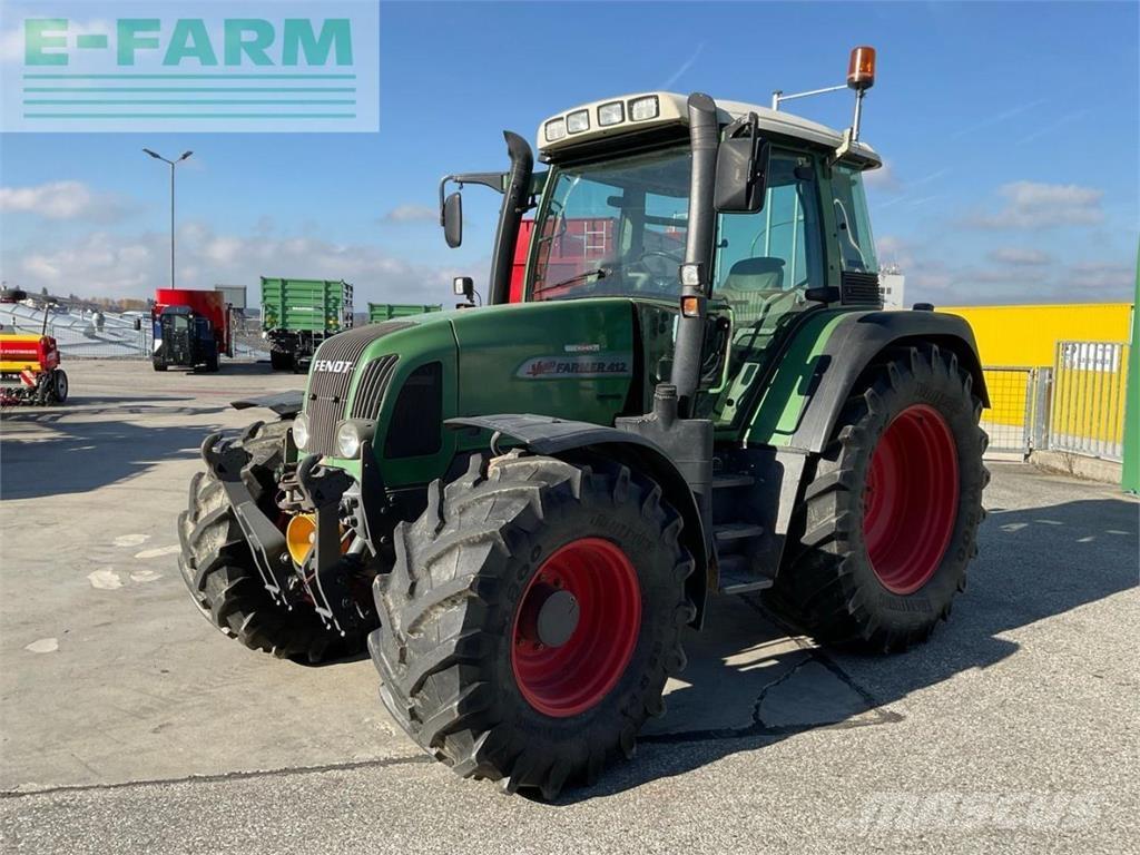 Fendt 412 Vario الجرارات