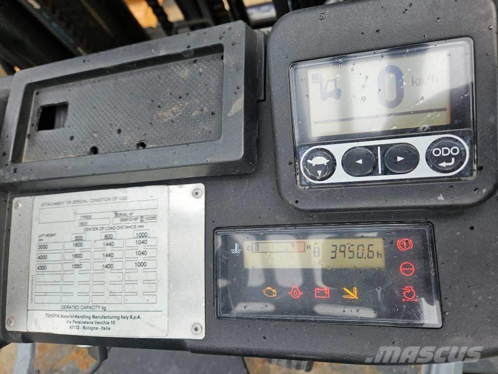 Toyota 8FGF18F شاحنات LPG