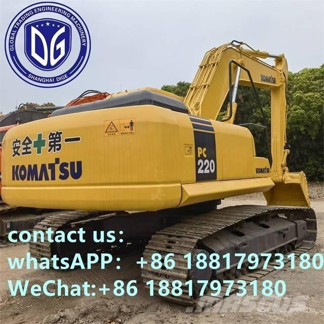 Komatsu PC220-7 حفارات زحافة