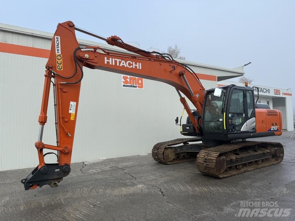 Hitachi ZX 210 LC-6 حفارات زحافة