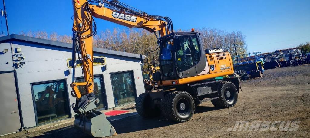 CASE WX 148 حفارات بعجل