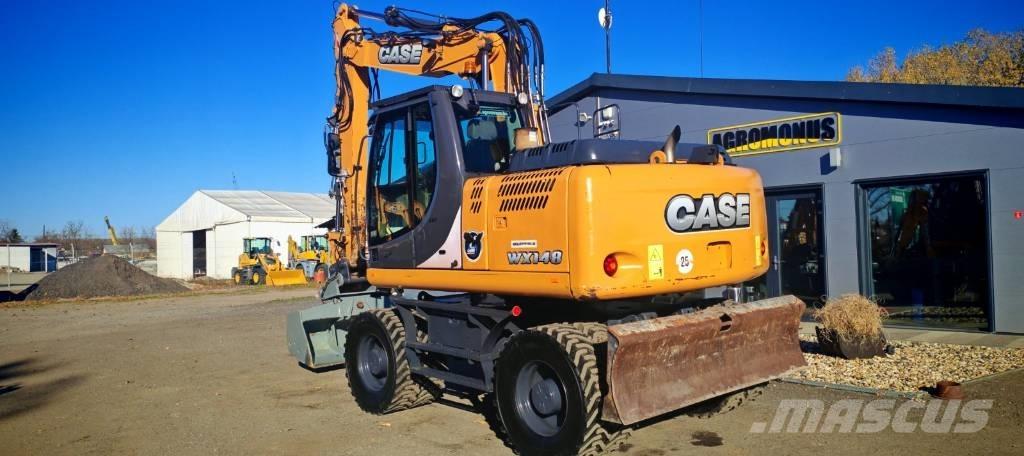 CASE WX 148 حفارات بعجل