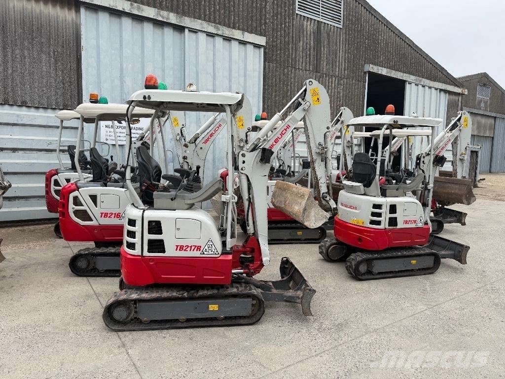 Takeuchi TB 217 R حفارات صغيرة أقل من 7 طن (حفارات صغيرة)