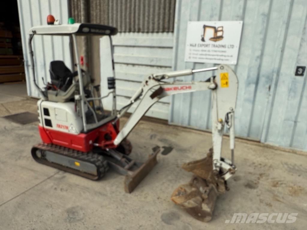 Takeuchi TB 217 R حفارات صغيرة أقل من 7 طن (حفارات صغيرة)