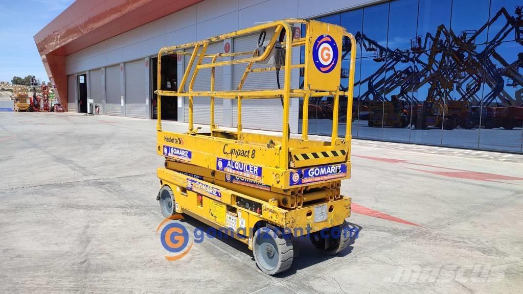 Haulotte Compact 8 رافعات مقصية الشكل