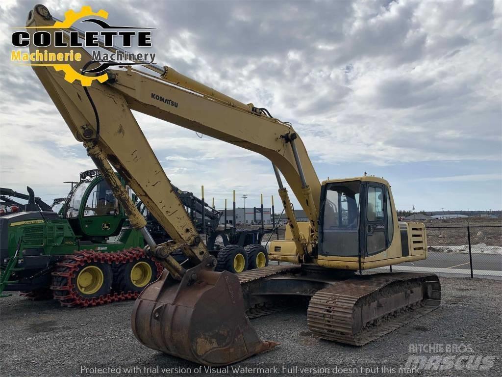Komatsu PC 220-6 حفارات زحافة