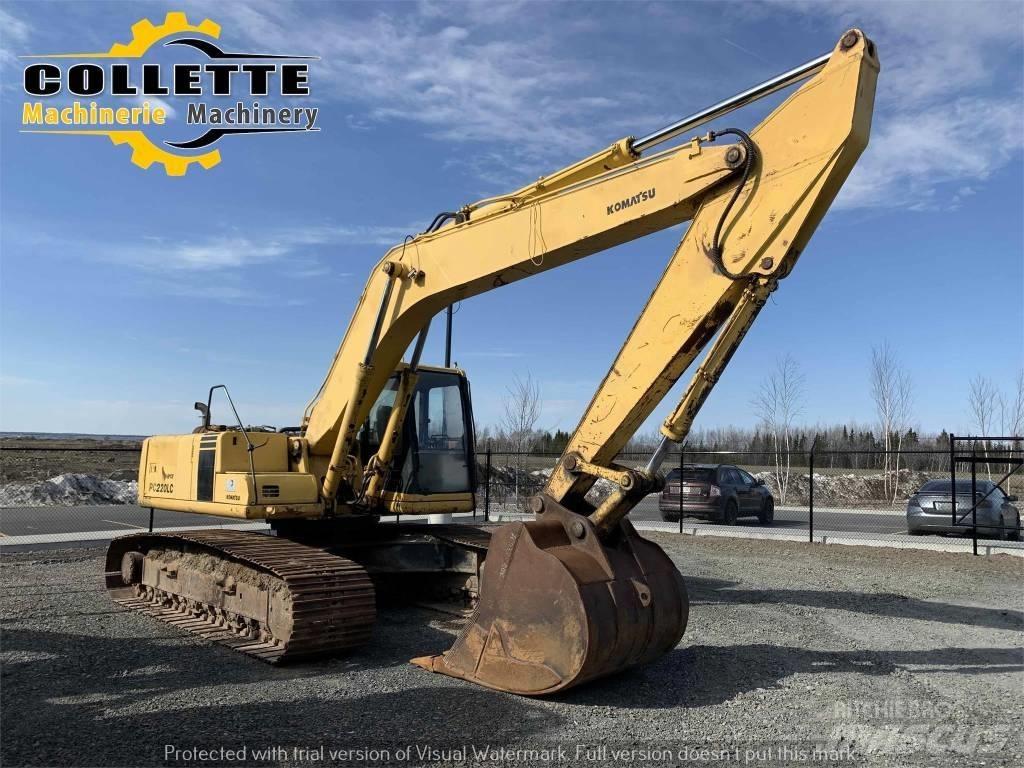 Komatsu PC 220-6 حفارات زحافة