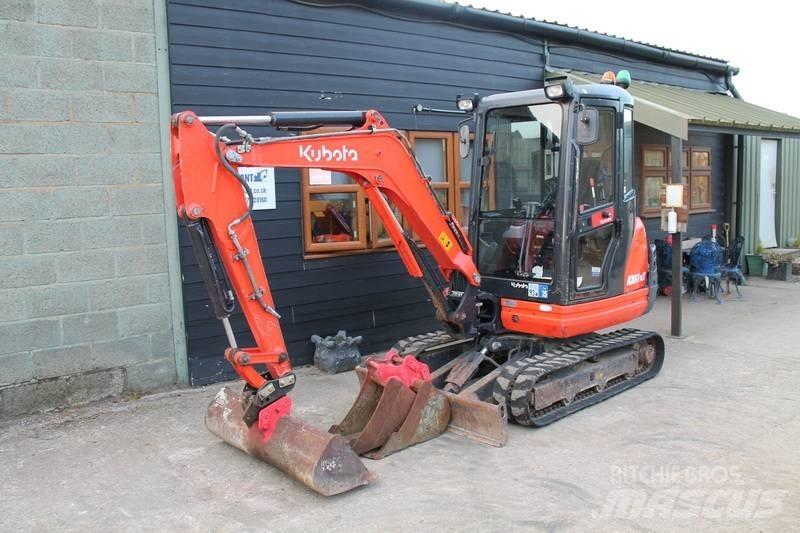 Kubota KX 61-3 حفارات صغيرة أقل من 7 طن (حفارات صغيرة)