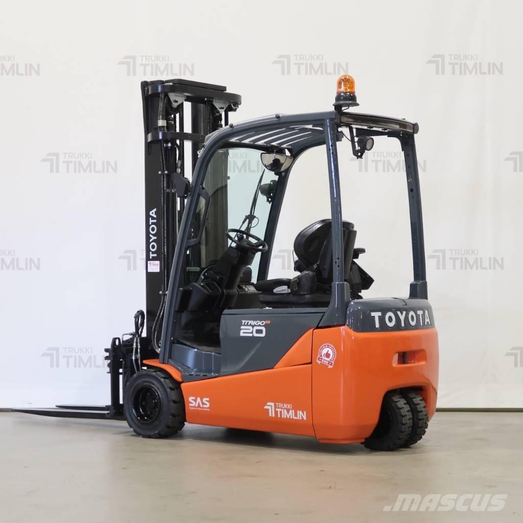 Toyota 8FBE20T شاحنات ذات رافعات شوكية تعمل بالكهرباء