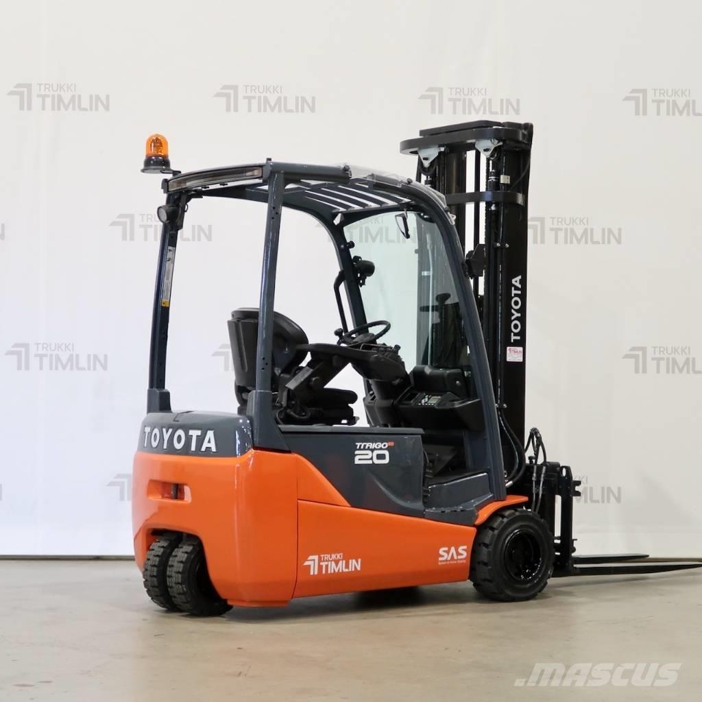 Toyota 8FBE20T شاحنات ذات رافعات شوكية تعمل بالكهرباء