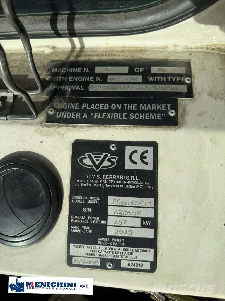 CVS Ferrari F500 رافعات حاويات