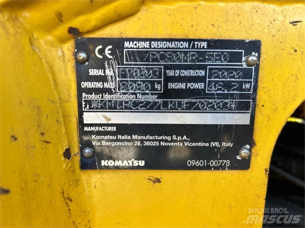 Komatsu PC80 MR حفارات وسط 7 طن - 12 طن