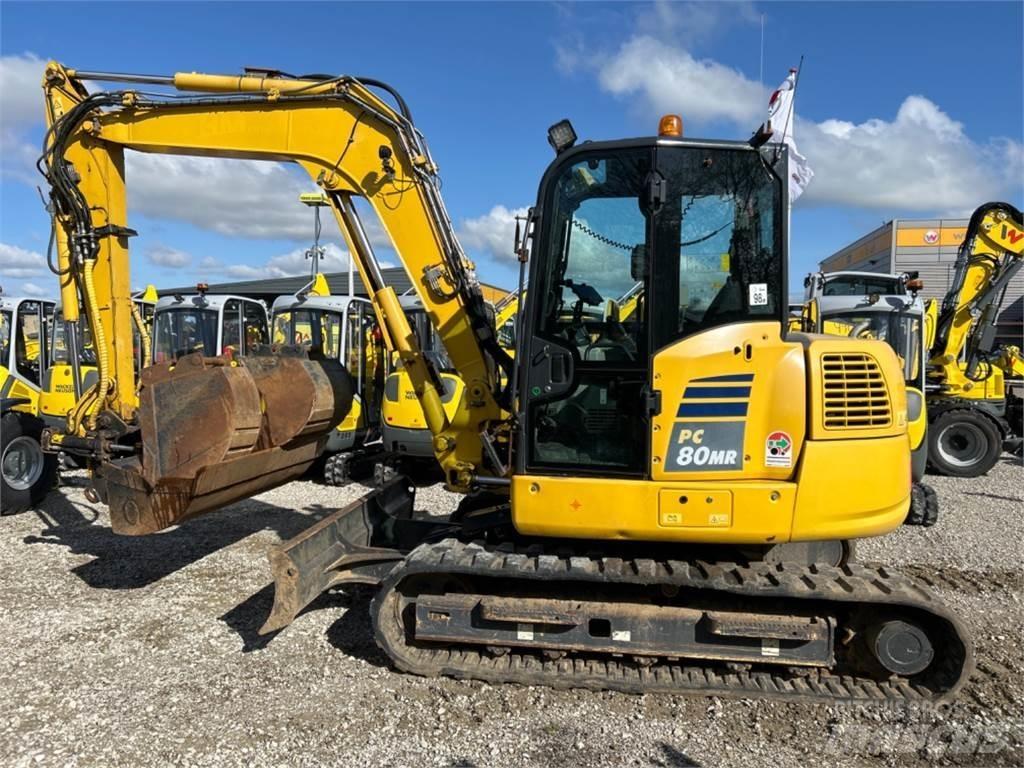 Komatsu PC80 MR حفارات وسط 7 طن - 12 طن