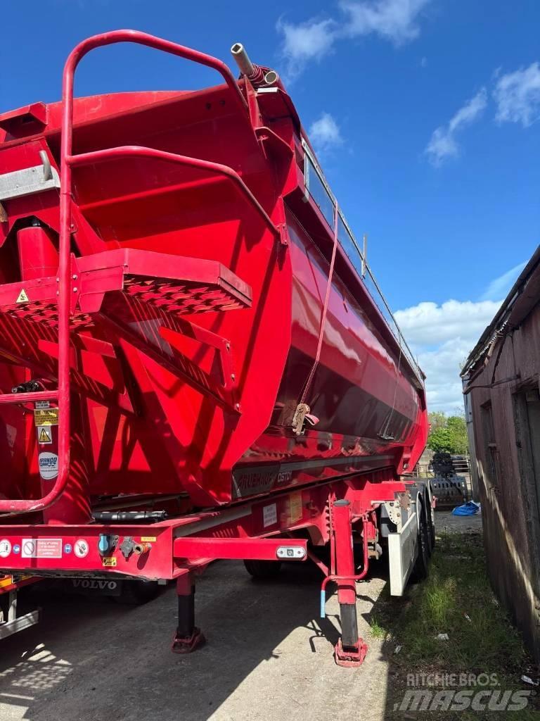 Fruehauf Halfpipe نصف مقطورات قلابة