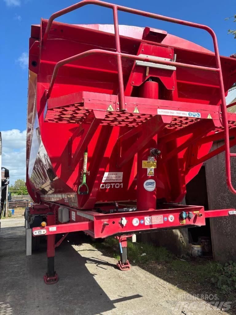 Fruehauf Halfpipe نصف مقطورات قلابة