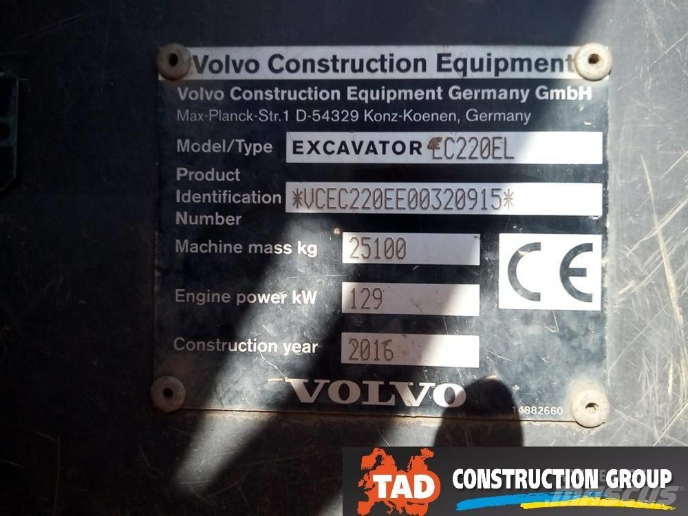 Volvo EC 380 D L حفارات زحافة