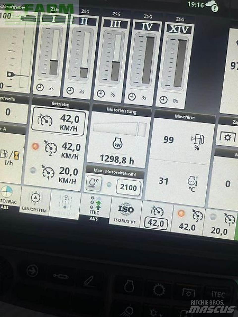 John Deere 6145r الجرارات