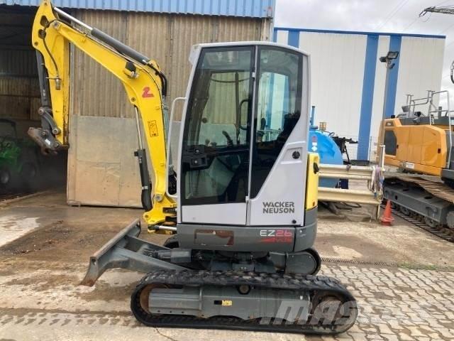 Wacker EZ26 حفارات صغيرة أقل من 7 طن (حفارات صغيرة)