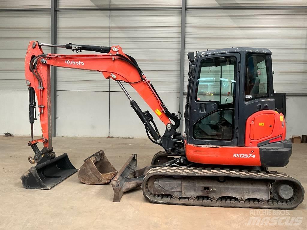 Kubota KX 057-4 حفارات صغيرة أقل من 7 طن (حفارات صغيرة)