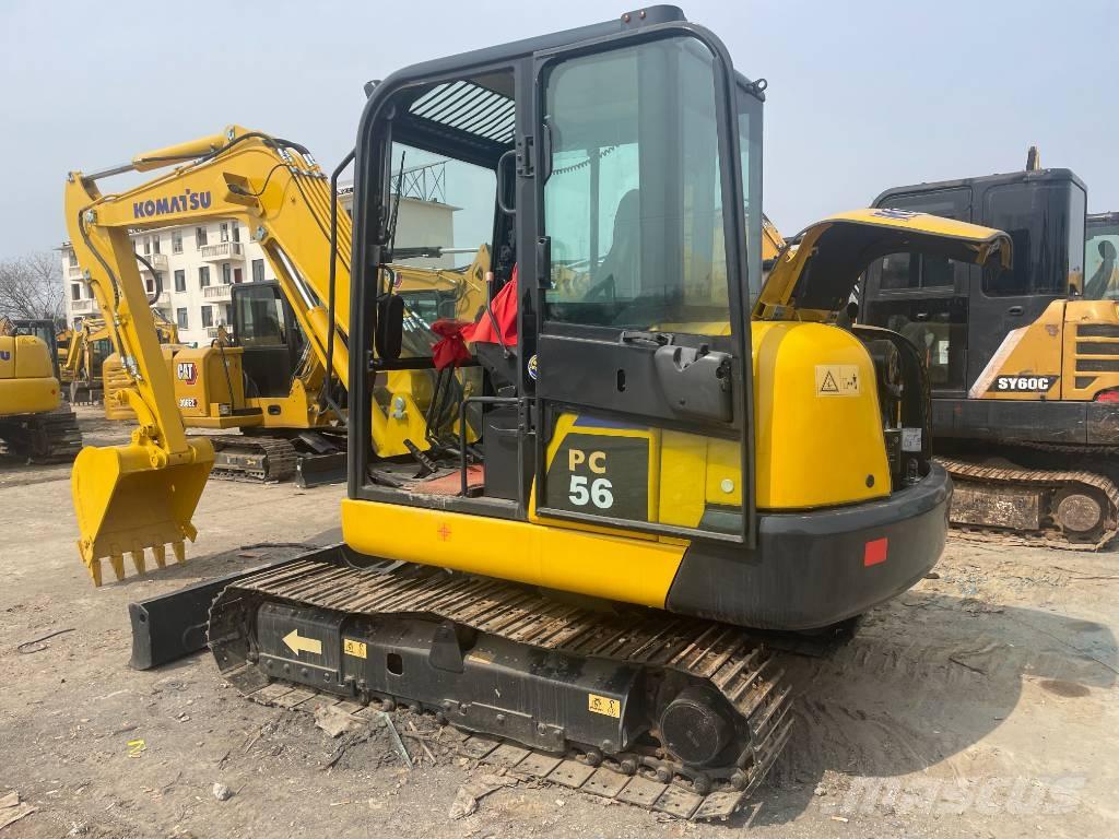 Komatsu PC 56 حفارات صغيرة أقل من 7 طن (حفارات صغيرة)