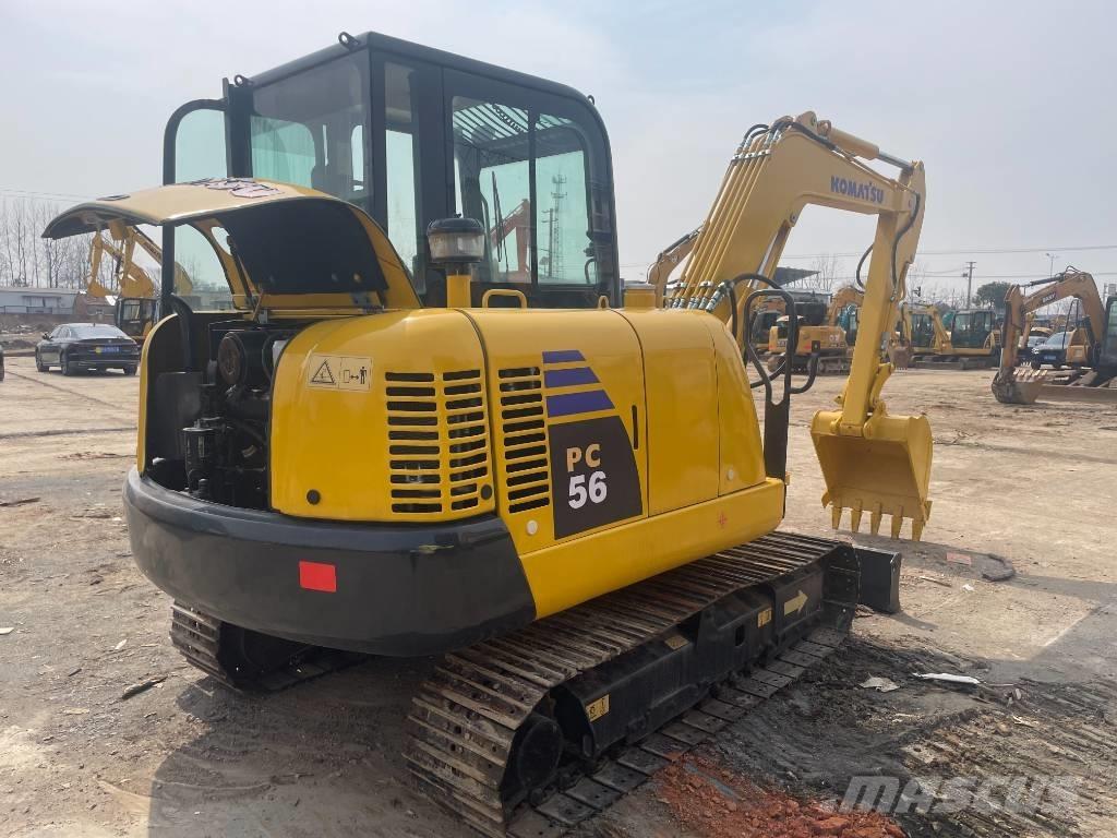 Komatsu PC 56 حفارات صغيرة أقل من 7 طن (حفارات صغيرة)