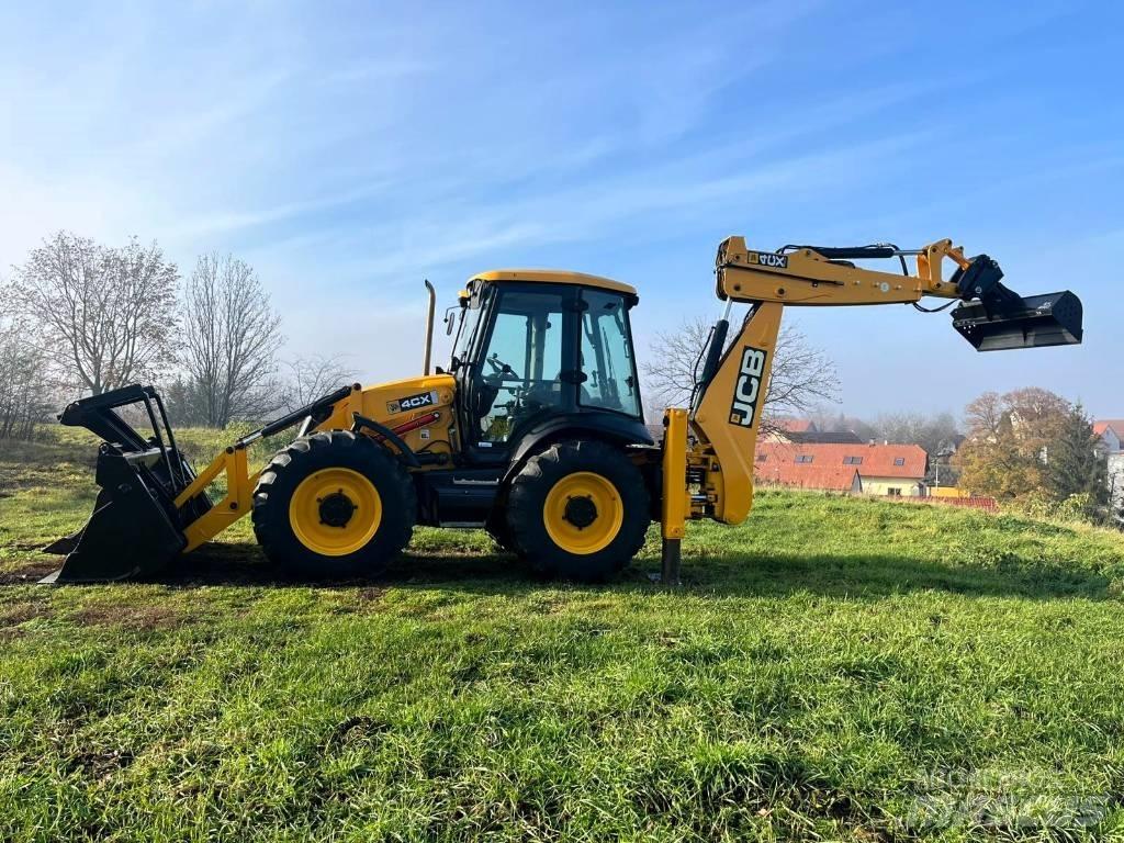 JCB 4CX-4WS لوادر ذات جرافات عكسية