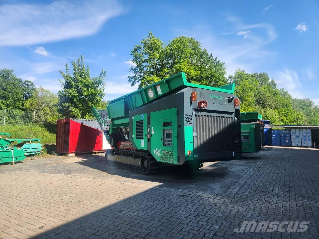 Haas 2500 2,0 الكسارات المتنقلة