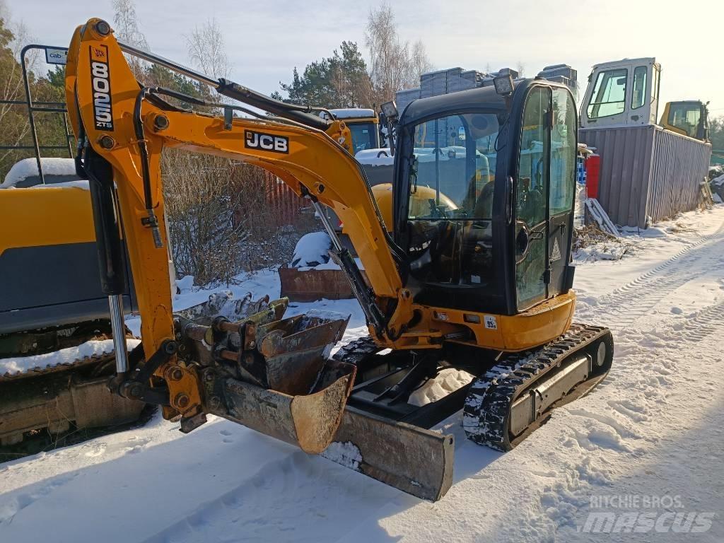 JCB 8025 ZTS حفارات زحافة