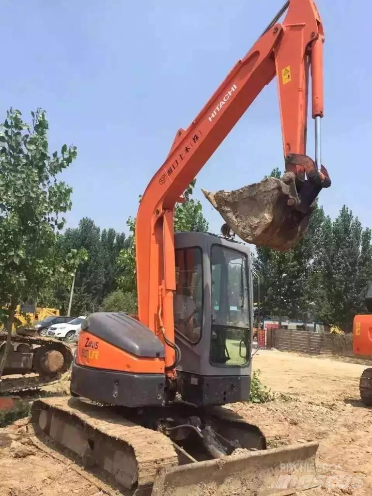 Hitachi zx55u حفارات صغيرة أقل من 7 طن (حفارات صغيرة)