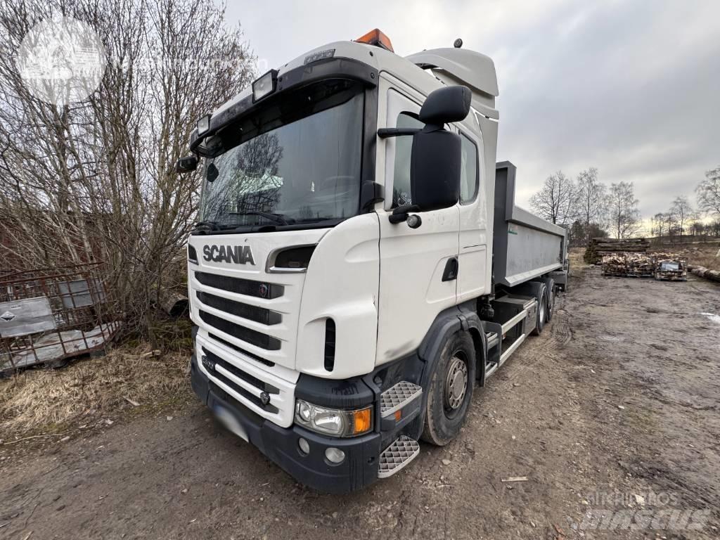 Scania R 500 LB شاحنات الرافعات الخطافية