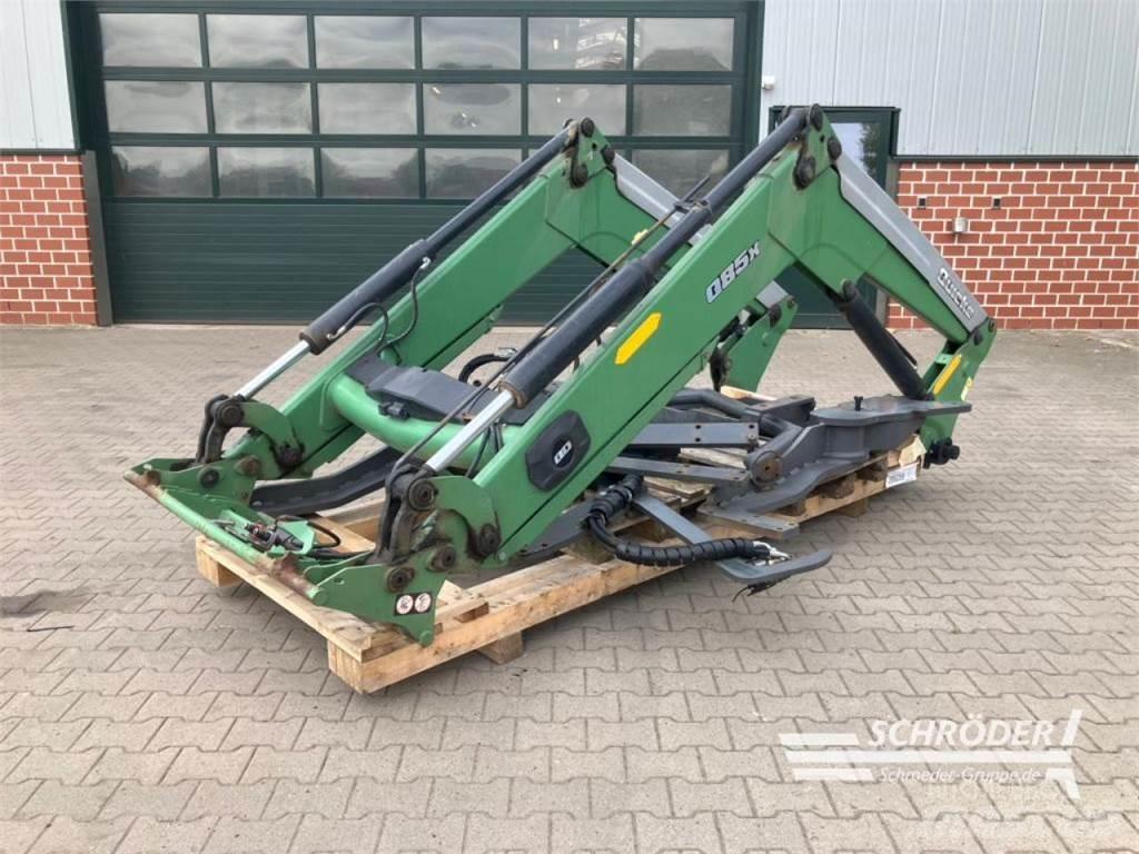 Ålö Q 85 X لوادر وحفارات أمامية