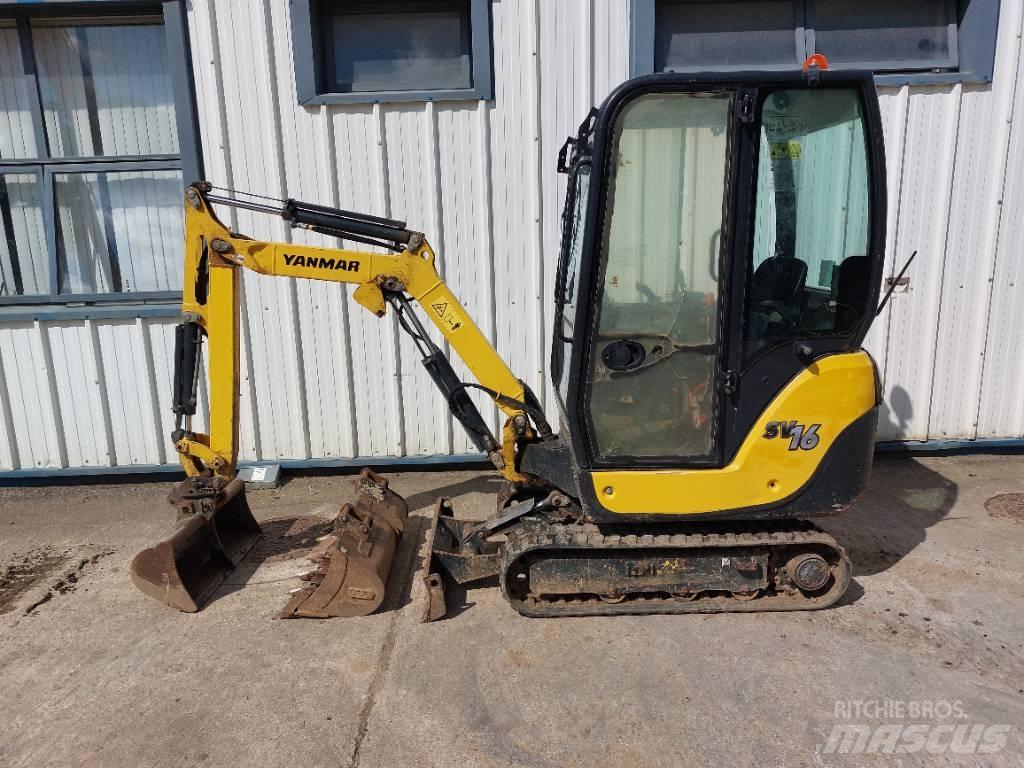 Yanmar SV 16 حفارات صغيرة أقل من 7 طن (حفارات صغيرة)
