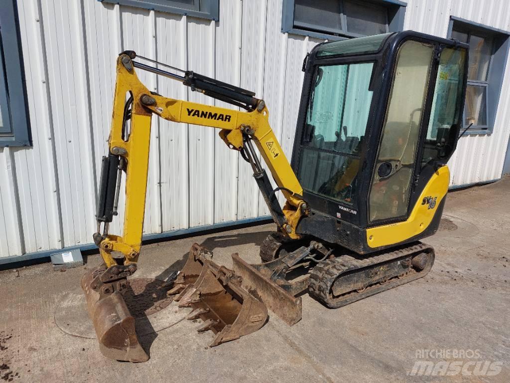Yanmar SV 16 حفارات صغيرة أقل من 7 طن (حفارات صغيرة)