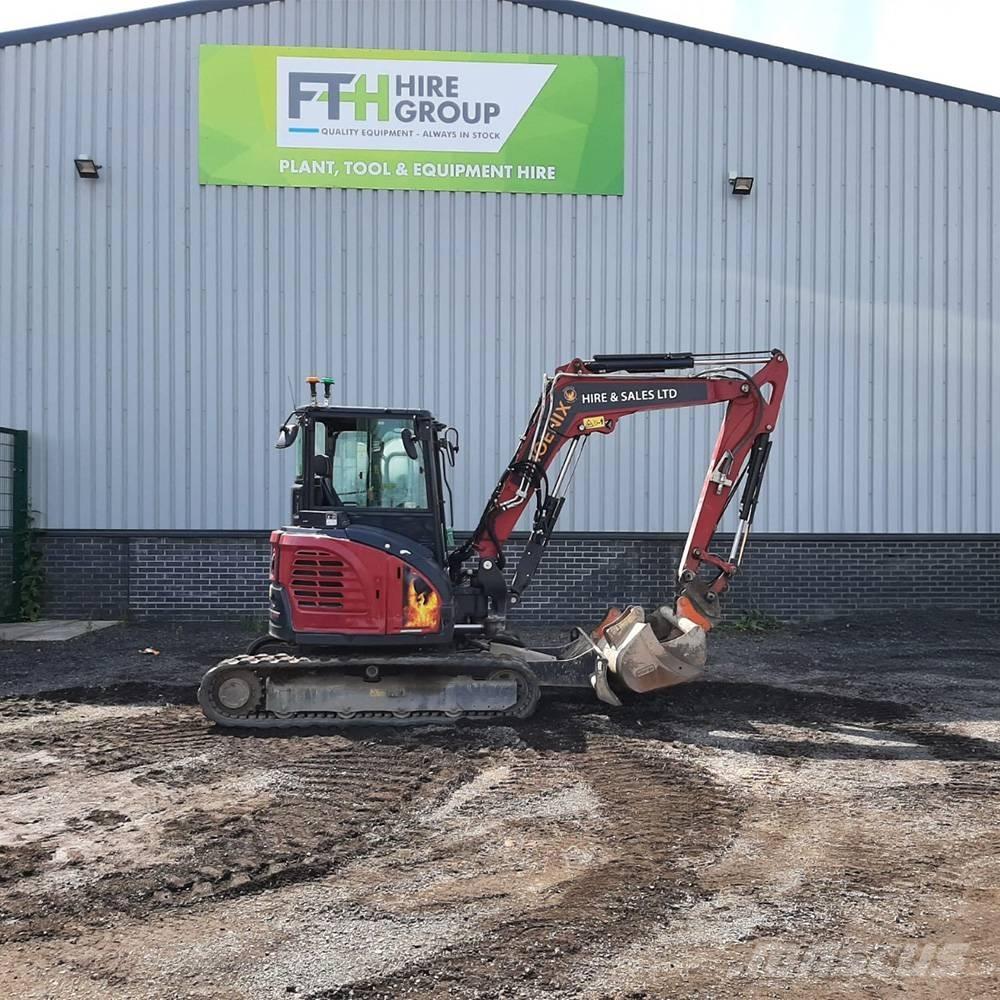 Yanmar Vio 50 حفارات صغيرة أقل من 7 طن (حفارات صغيرة)