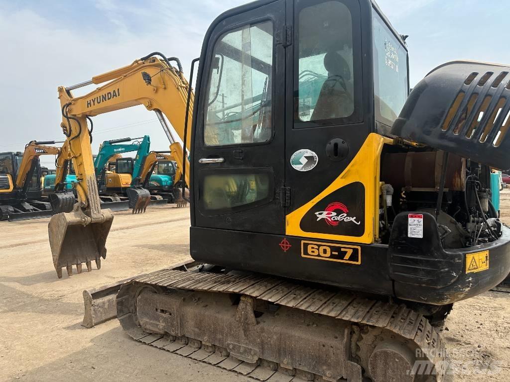 Hyundai 60 حفارات صغيرة أقل من 7 طن (حفارات صغيرة)