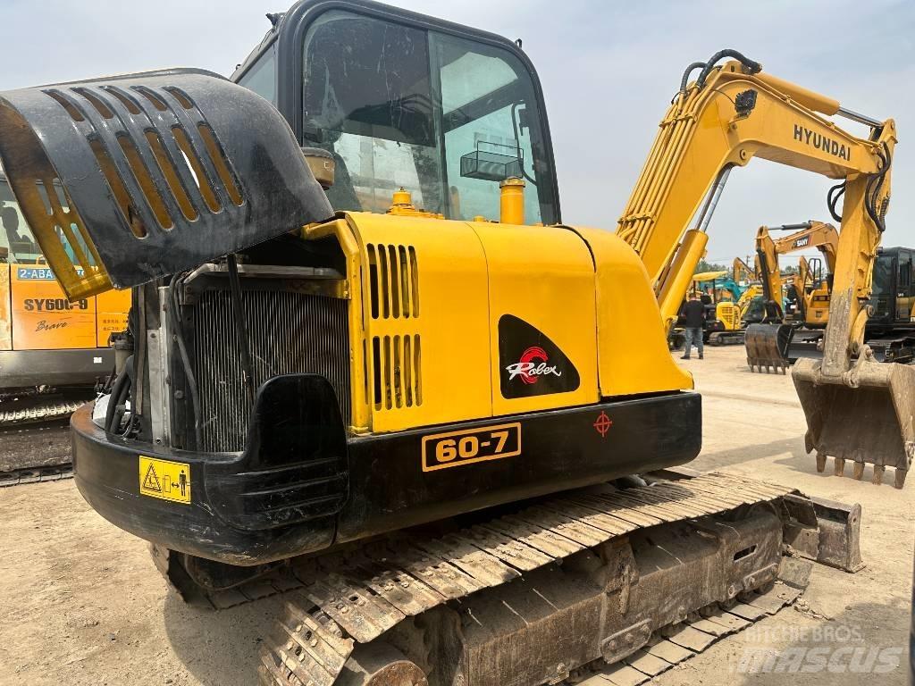 Hyundai 60 حفارات صغيرة أقل من 7 طن (حفارات صغيرة)