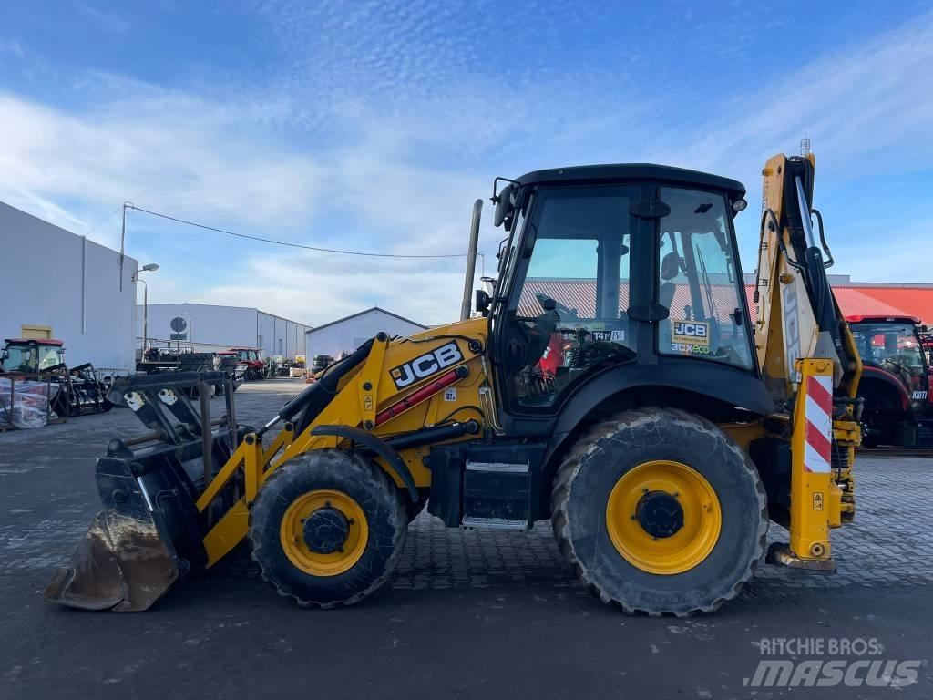 JCB 3 CX Turbo لوادر ذات جرافات عكسية