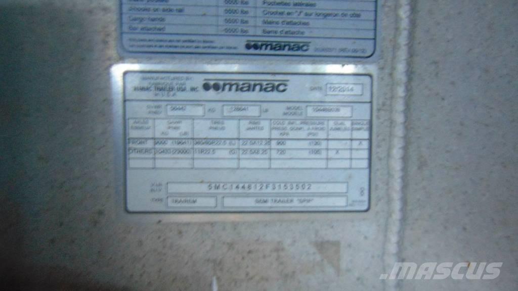 Manac Flatbed مقطوروات مسطحة/مفصلية الجوانب