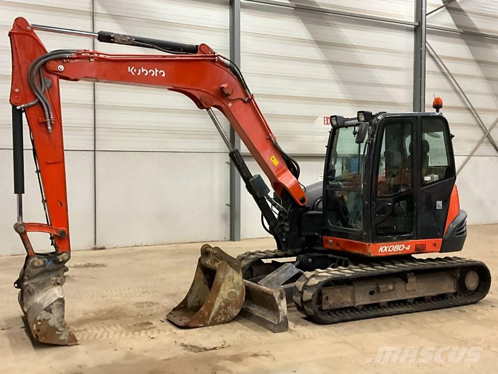 Kubota KX 080-4 حفارات وسط 7 طن - 12 طن