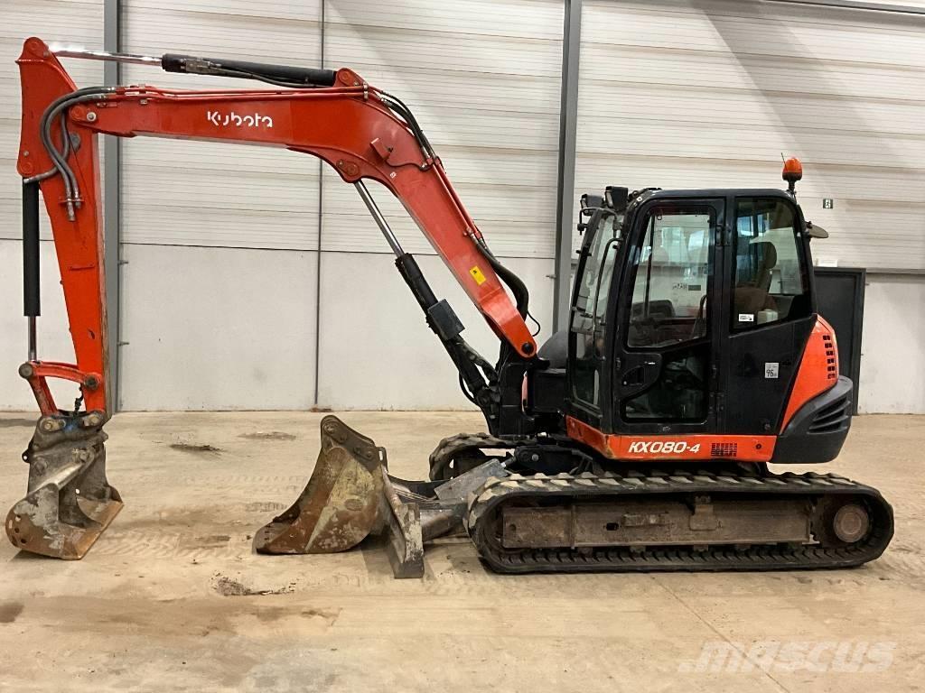 Kubota KX 080-4 حفارات وسط 7 طن - 12 طن