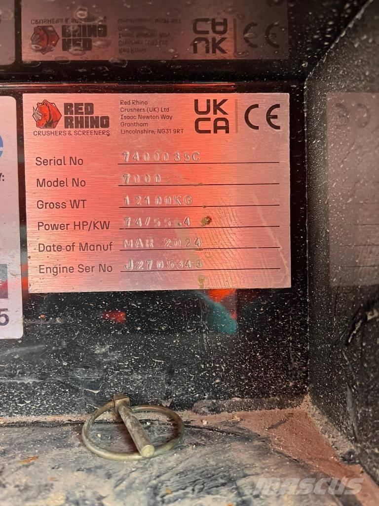 Red Rhino 7000 جراشات